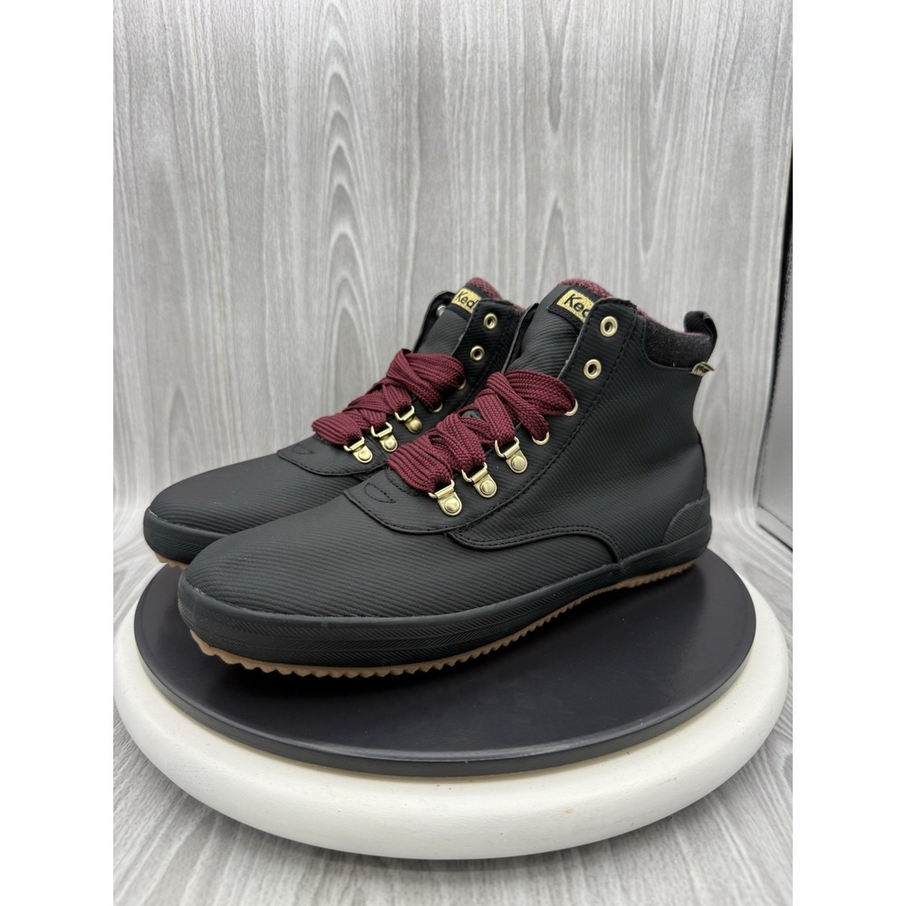 Keds Scout II Womens Size 11 Wide Black Water-Resistant Ankle Boots Booties
